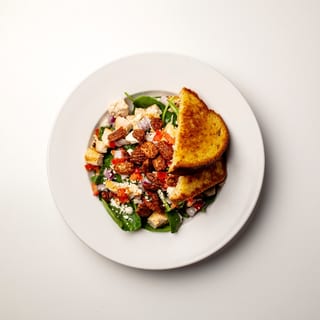 Baby Spinach & Feta Salad